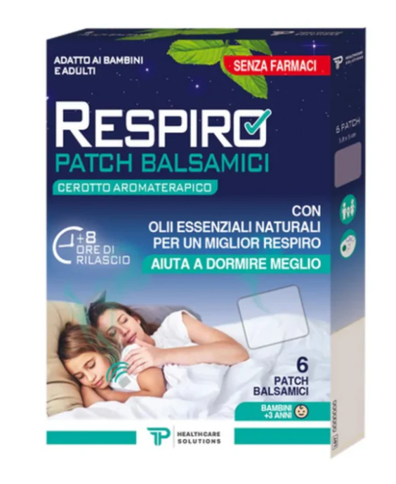 F.P. Healtacare Respiro - Patch Balsamico Aromaterapico 6 cerotti